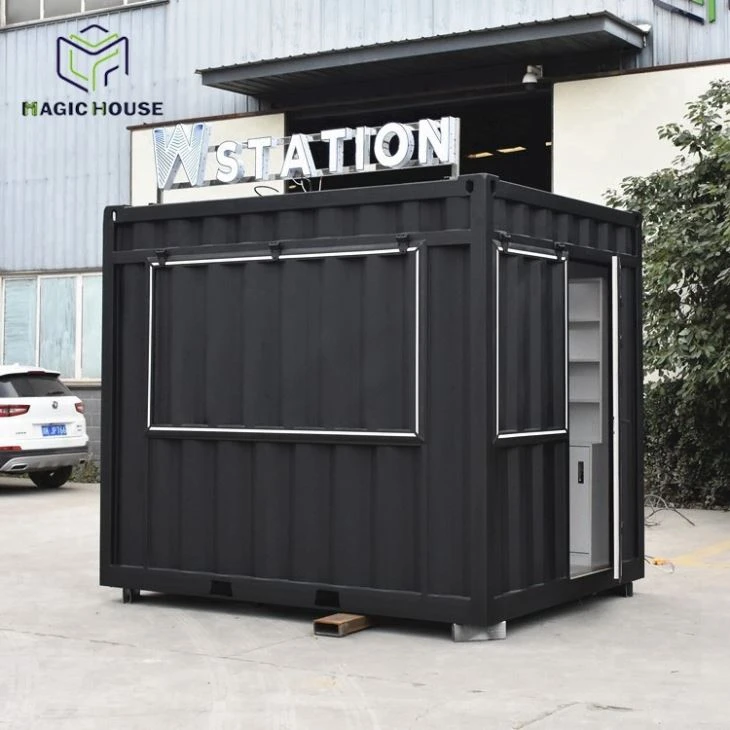 Prefabricated container coffee shop