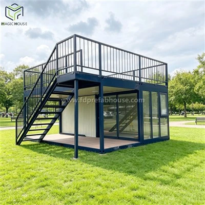 Double Story Container Showroom myytävänä